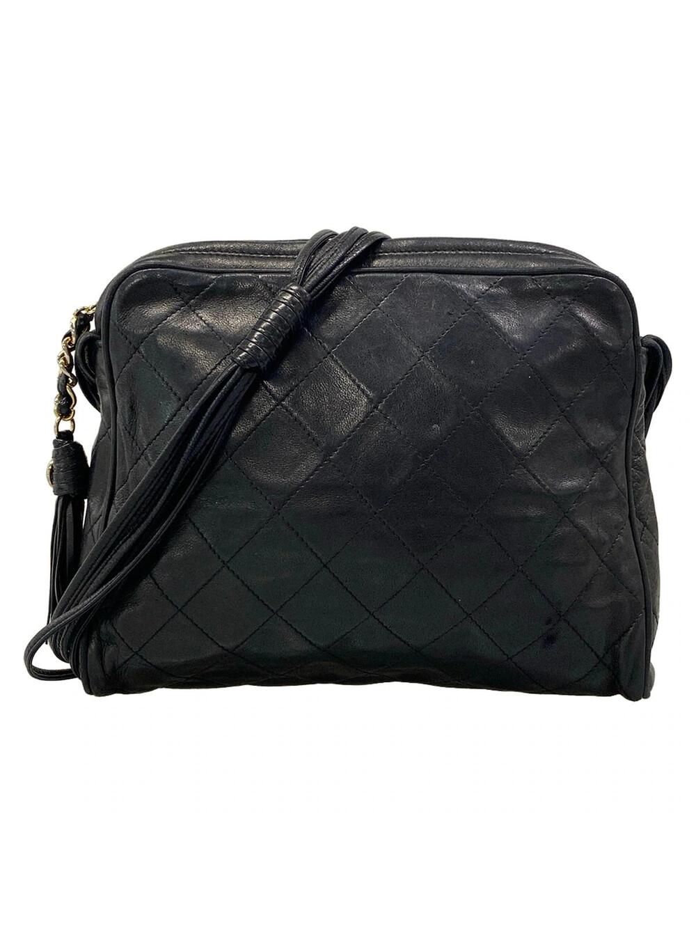 Chanel Matelasse Black Lambskin #305391C88B